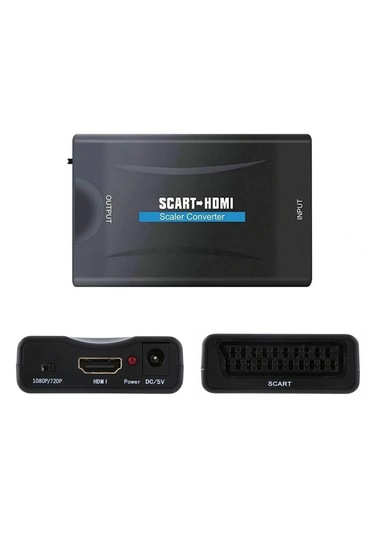 Speeduf Scart To Hdmı Av Video Dönüştürücü Adaptör