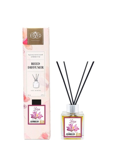 Esved Nilüfer Kokusu 100 ML + Çubuklu Oda Kokusu Yedek Dolum Şişesi