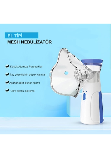 Life Net Medikal JSL-W302 Taşınabilir Mesh Nebülizatör