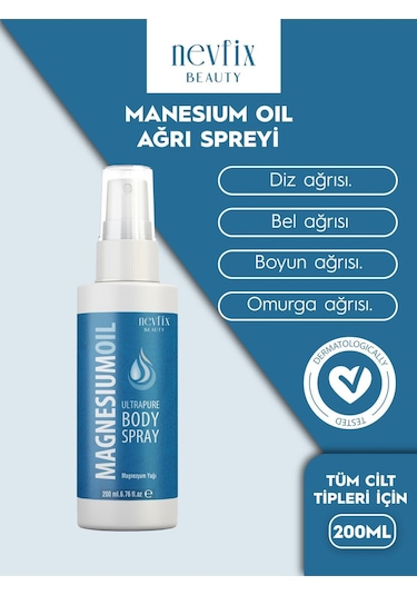 Beauty Magnezyum Yağı Magnesium Oil 200 Ml
