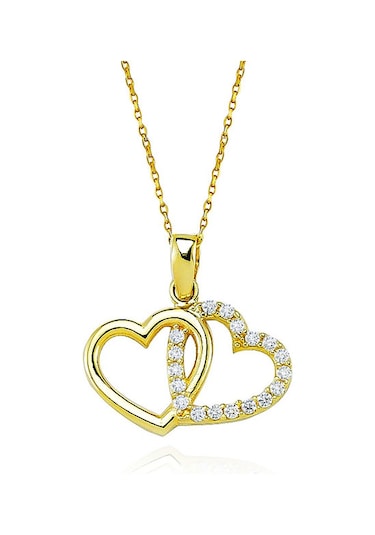 Glorria Glorria Altın Kalp Kolye - Hediye Seti