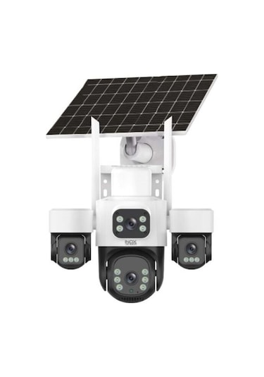 Inox X14 4 Kameralı 1920 1080 4g/lte/esım Ip65 Ip Solar Panel Kamera