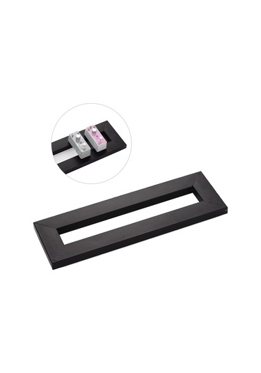 Yaozixa Gitar Pedalı Tahtası, Alüminyum Malzeme, Dayanıklı Ve Taşınabilir, Kaydırmayı Engelliyor, 110cm Velvek Bandı Ve Kablo Bağlayıcıları İle