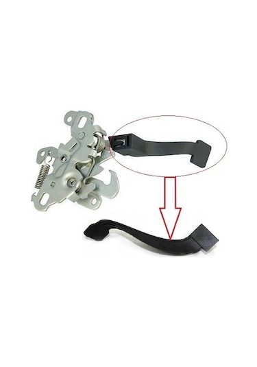 Kaput Emnıyet Mandalı C4 Iı-ds4 2012- 7934g3-7934f5