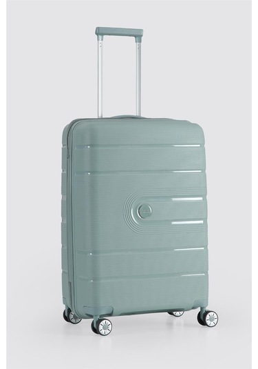 Ççs 5247 Polipropilen Büyük Boy Valiz Mavi