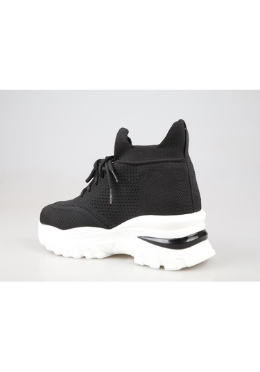 Ewoll 241-1007 Siyah Kadın Sneakers 001