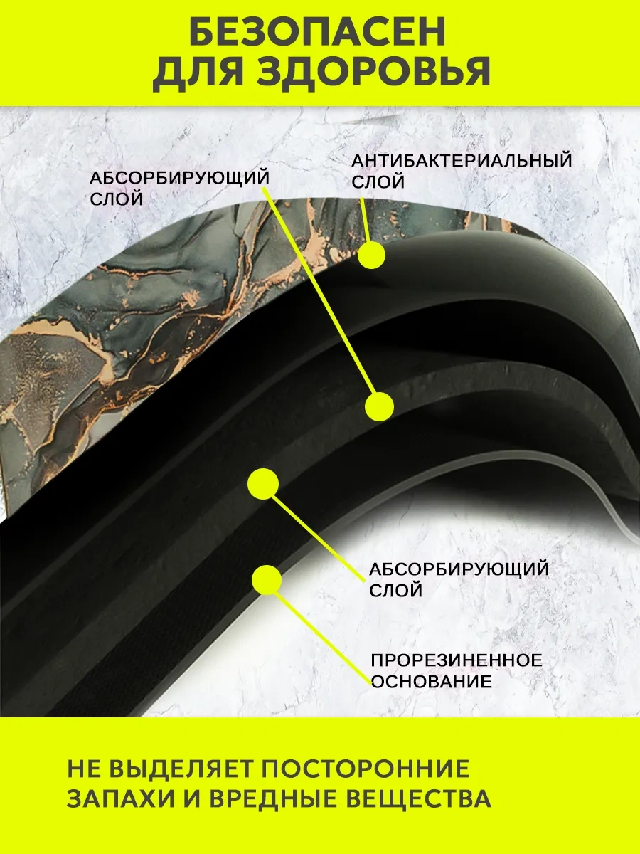 Inhomeka Bulaşık Kurutma İçin Emici Diyatomit Nano Paspas 40x60 281095716 Gri