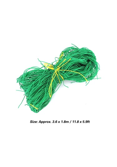 Tenfowee Nylon Bahçe Tırmanma Ağı 3.6x1.8m - Sebze, Meyve Ve Çiçek Tırmanıcı Bitkiler İçin Dayanıklı Destek Ağı