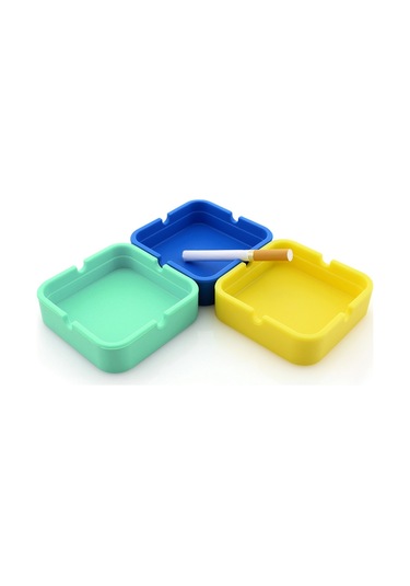 Suntek Silikon Küllük Sigara Kül Tablası Pub Plastik Küllük