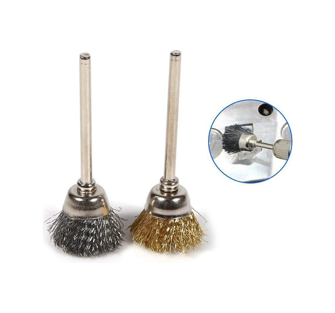 Mufunye 45 Parça Altın Tel Fırça Seti: Elektromanyetik Taşlama İçin Mini Tel Tekerlek, Pas Kaldırma Ve Metal Yüzey Polishing Aletleri