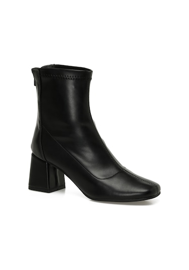 Butigo 24k-643 5pr Siyah Kadın Topuklu Bot 000000000102054674 Siyah