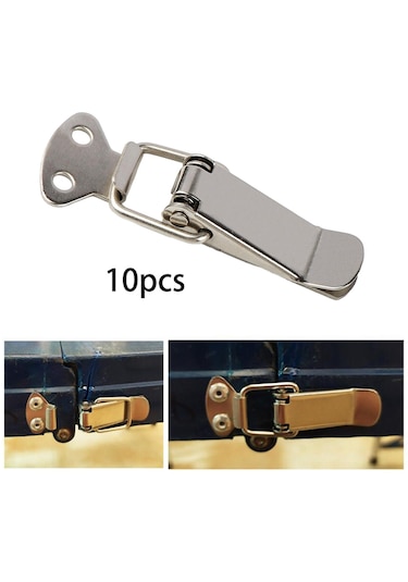 Suntek 10 Adet Yaylı Geçiş Mandalı Toka Toka Mandalı Kutu