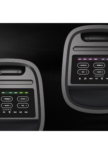 Lenyes S883 Su Geçirmez Mikrofonlu Çoklu Giriş Rgb Işık Tws Karaoke Fm Bluetooth 5.3 Hoparlör