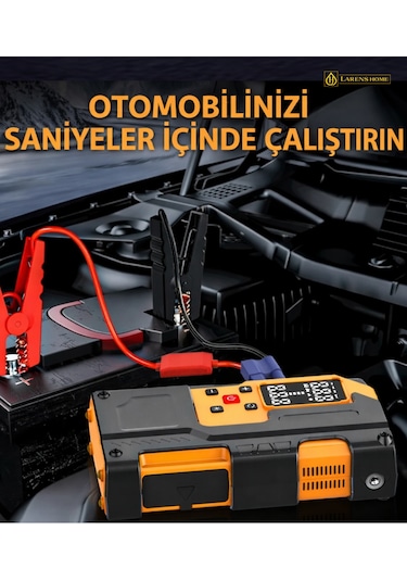 Araç Takviye Cihazı Ve Hava Kompresörü 12v