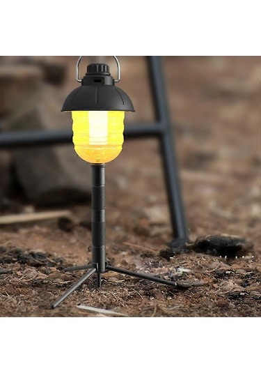 Bloomnest Kamp Lambası Tripod Braketi - Led Fener Standı - Yüksek Sertlik Alüminyum Tripod - Basit Kurulum - 74g Ağırlık - G730 Modeli Asorti Çok Renkli