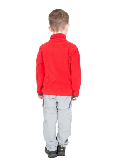 Trespass Etto - Male Mıcrofleece At100 Red Erkek Çocuk Red Polar Mcflmfm10001-red Kırmızı