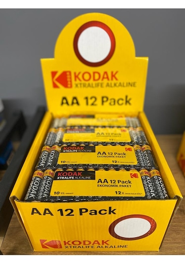 Kodak Aa Xtrelıfe Alkalıne 12.li Kalem Pil