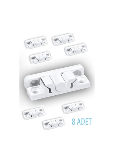 Kamataş 17 25 Sineklik Çıt Çıt Beyaz 8 Adet