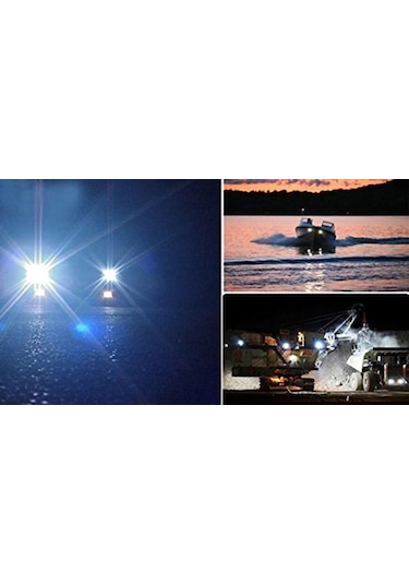 Off Road Sis Farı - Lambası 16 Led Kare Çalışma Lambası (2 Adet)