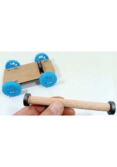 Ece Kendin Yap Mıknatısla Hareket Eden Araba Deney Seti Demonte