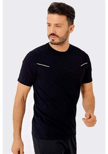 Uhlsport Erkek V Yaka Tişört Pamuk Simple M 3221109 Siyah Uhlsport Erkek V Yaka Tişört Pamuk Simple M 3221109 Siyah