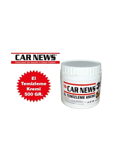 Car News El Temizleme Kremi 500 G