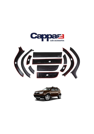 Cappafe Dacia Duster Dodik Seti Uv Kat. 12 Parça 2010-2017 N11.785