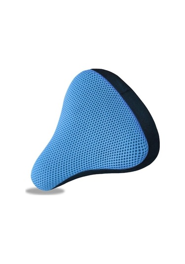 Novahub Bisiklet Yastığı 3d Yumuşak Nefes Alabilir Sele Bisiklet Sele Kılıfı Bisiklet Selesi Bisiklet Silikon Koltuklar Açık Mavi Açık Mavi