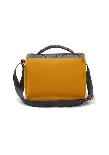 Coral High Kids Koyu Gri Hardal Yarasa Desenli Thermo Beslenme Çantası 11721