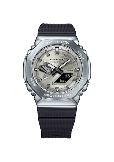G-shock 2100 Series 44,4 Mm Solar Saat Gbm-2100a-8bdr Krem