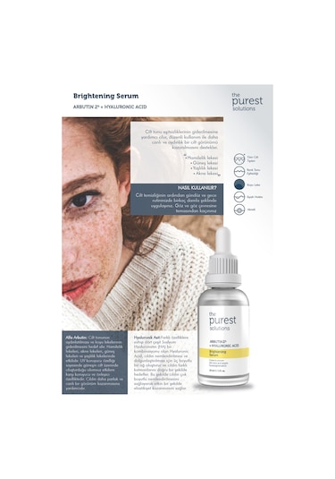 The Purest Solutions Leke Karşıtı Arbutin Serum 30 ML