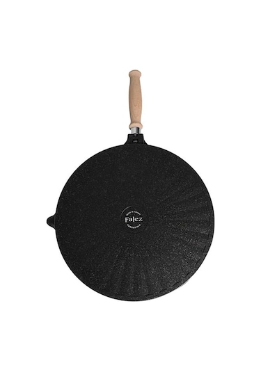 Black Lıne 34 Cm Döküm Balık Tavası Siyah