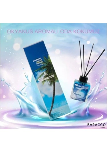 Okyanus Aromalı Çubuklu Oda Spreyi Ferahlatıcı Ve Huzur Veren Ortam Kokusu 100 Ml