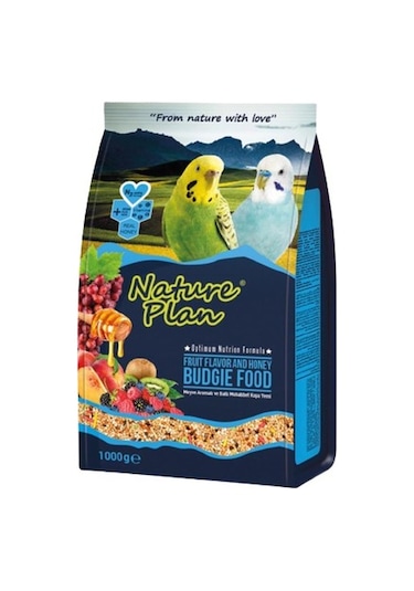Nature Plan Meyve Aromalı Muhabbet Kuşu Yemi 5 x 1 KG