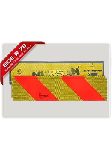 Tır - Kamyon - Traktör Reflektörü - Tse Onaylı - 2 Adet