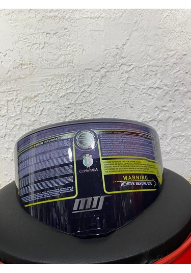 M-910 Kask Camı Siyah-şeffaf