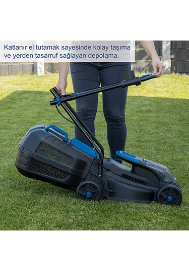 Scheppach BC-MP320 1x4.0AH Akülü Çim Biçme Makinesi - 5911413403