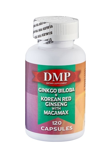 Dmp Ginkgo Biloba Plus Korean Red Ginseng 120 Kaps.