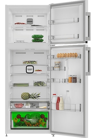 Grundig GPRNE 477 477 L Nofrost Üstten Donduruculu Buzdolabı Beyaz