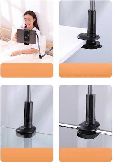 Joyroom Jr-Zs263 Masaüstü Telefon ve Tablet Tutucu Siyah