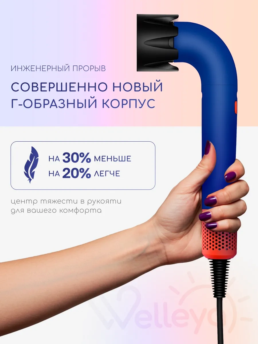 Welleya Profesyonel Küçük Saç Kurutma Makinesi Ekipmanlarıyla 405582091