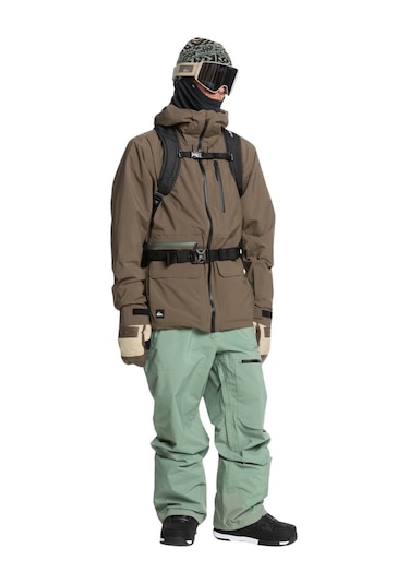 Quıksılver Quiksilver Quest Stretch 20k Jk Erkek Snowboard Ceketi 2614 Çok Renkli
