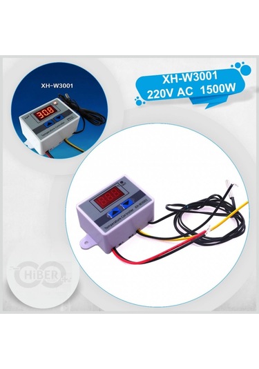 Xh-W3001 220V Ac Dijital Termostat 1500W