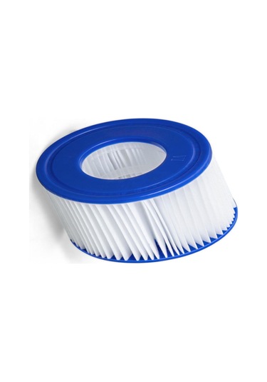 Dofolink Bestway Saluspa Ve Coleman Sukabı İçin Tip Vı Filtre Kartuşu Seti 2 Adet - Suyu Temiz Ve Berrak Tutar, Kolay Temizlenir Beyaz - Mavi