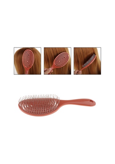 Suntek Dolaşık Açıcı Tarak Saç Kahverengi-23,2x7,5x3,5cm