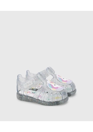 Igor Tobby Unicornio S10341 Kız Çocuk Sandalet Şeffaf