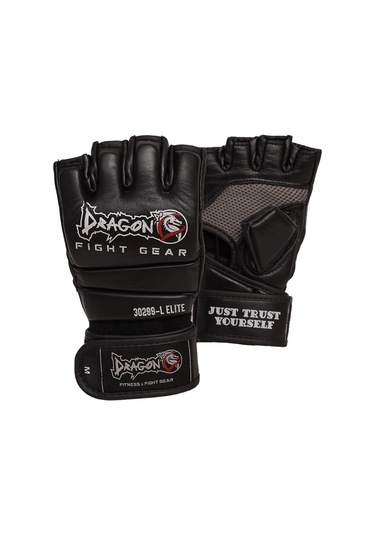 Dragondo 30299-l Elite Mma Eldiveni Hakiki Deri Serbest Dövüş Eldiveni 001