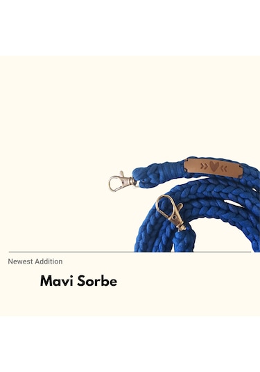 Mavi Sorbe Telefon Askısı