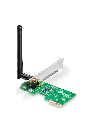 Tp-lınk Tl-wn781nd, 150mbps, 2.4ghz, 2dbi Anten, Pcı-express Wıreless Ethernet