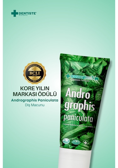 Dentiste Andrographis Paniculata Diş Ve Diş Etlerinde Tam Koruma Diş Macunu 40gr. Tam Koruma